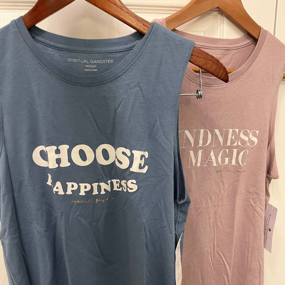 Spiritual Gangster Tank Top Set NWT, M